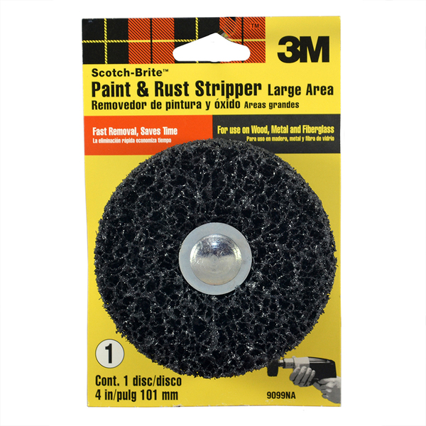 Scotch-Brite 4" Scotch-Brite Paint & Rust Stripper 9099ES-12-B